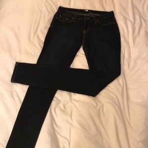 CocaBang Dark Blue Skinny Jean 36” Inseam